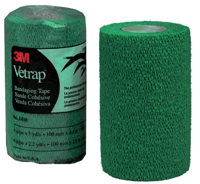 Vetrap Horse Bandaging Tape, Hunter Green, 4-In. x 5-Yds.