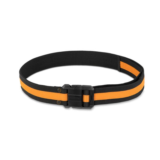 ToughBuilt Polyester Work Belt 2.75 in. L X 5 in. H Black/Orange One Size Fits All 32 in to 48 in.