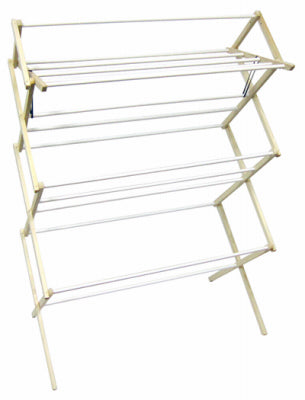 Madison Mill 51.5 in. H x 16 in. W x 35.5 in. D Wood Clothes Drying Rack (Pack of 2)