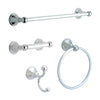 Franklin Brass Crestfield Polished Chrome Silver Toilet Paper Holder