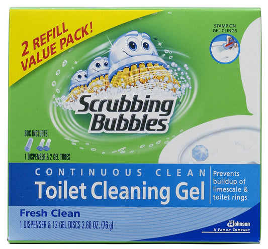 Sc Johnson 70400 Fresh Clean Scrubbing Bubbles® Toilet Cleaning Gel