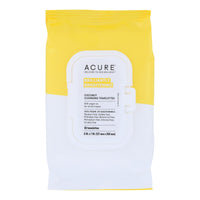 Acure - Towelettes - Brightening Coconut - Case of 4 - 30 Count