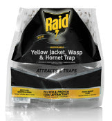 Raid WASPBAG-RAID Clear Disposable Yellow Jacket, Wasp & Hornet Trap