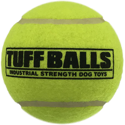 Petsport Tuff Ball Green Giant Polyster/Rubber Tennis Balls 1 pk