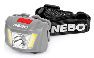 Nebo  DUO  250 lumens Black/Gray  LED  COB Head Lamp  AAA Battery
