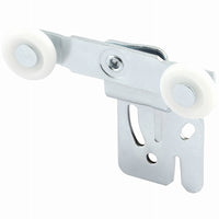 Prime-Line Silver Nylon/Steel Wardrobe Door Roller Assembly 2 pk