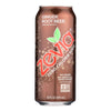 Zevia Soda - Zero Calorie - Ginger Root Beer - Tall Girls Can - 16 oz - case of 12