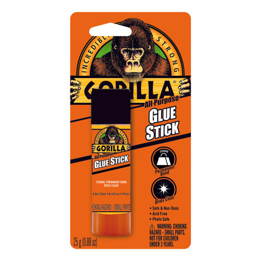 Gorilla Medium Strength All Purpose Glue Stick 25 gm (Pack of 6)