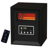 Pro Fusion Heat 1500W Black Free-Standing Infrared Heater with High/Low/Eco Settings