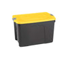 Homz Durabilt 17.25 in. H x 19 in. W x 30 in. D Stackable Storage Tote (Pack of 6)