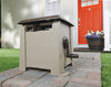 Ames NeverLeak 175 ft. Brown Free Standing Hideaway Hose Reel