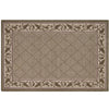 Multy Home 6 ft. L X 4 ft. W Sand Regent Nylon Floor Mat