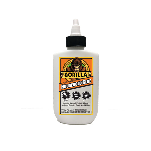 Gorilla Medium Strength All Purpose Household Glue 7.75 oz. (Pack of 6)