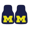 University of Michigan Carpet Car Mat Set - 2 Pieces