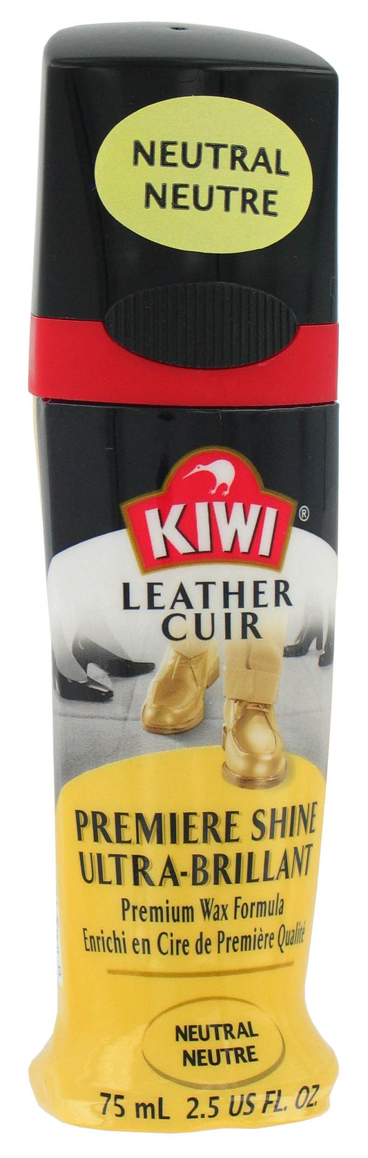 Kiwi 11314 2.5 Oz Neutral Leather Premiere Shine Shoe Polish