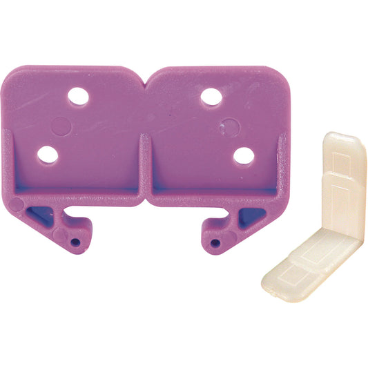 Prime-Line Plastic Drawer Track Guide And Glide 2 pk