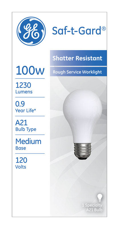 Bulb Rough Service 100W (Pack Of 6)