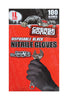 Grease Monkey  Nitrile  Disposable Gloves  Large  Black  100 pk