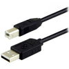 GE 3 ft. L USB Printer Cable