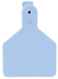 Calf Tag, Blue, 2-3/8 x 3-1/4-In., 25-Pk.