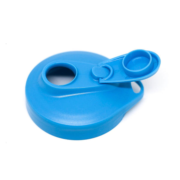 Masontops Multi Top, tapa abatible de boca regular azul, paquete de 1 (paquete de 8)