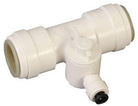 PEX Pipe Ice Maker Valve, 1/2 x 1/2 x 1/4-In.