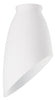 Westinghouse 8120800 2-1/4" White Angled Design Lamp Shade (Pack of 4)