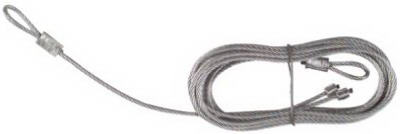 National Hardware 8 ft. L Spring Lift Cables