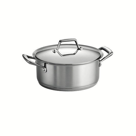 Prima 6 Qt Stainless Steel Covered Sauce Pot