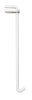 Lozier Hook Divider 13 In. L White (Pack of 10)