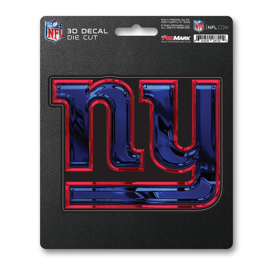 NFL - New York Giants 3D Decal Sticker