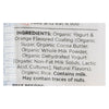 Element Organic Dipped Rice Cakes - Vanilla Orange - Case of 6 - 3.5 oz