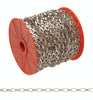 Campbell Chain No. 3 Chrome Plated Silver Steel Hobby/Craft Sash Chain 13/64 in. D 0.75 in.