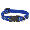 Lupine Pet Original Designs Multicolor Dapper Dog Nylon Dog Adjustable Collar