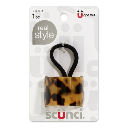 Scunci 2141403A048 Tokyo Tort Real Style Pony Cuff (Pack of 3)