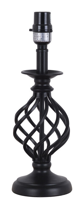 Living Accents  13.5 in. Matte  Table Lamp Base