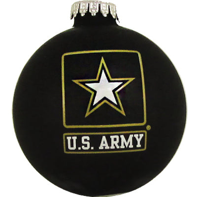 U.S. Army Glass Ornament, 3.25-In.