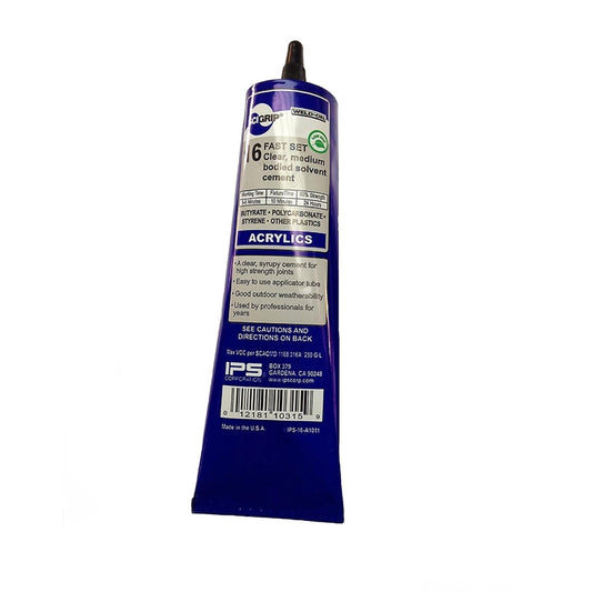 Weld-On Scigrip Clear Cement For ABS/PVC 5 oz