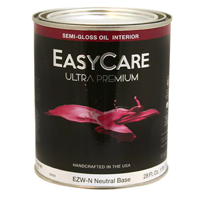 EasyCare Ultra Premium Kitchen & Bath Enamel, Semi-Gloss Neutral Base, 1-Qt. (Pack of 4)