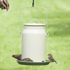 Perky-Pet Wild Bird 5 lb Metal Milk Pail Bird Feeder 5 ports