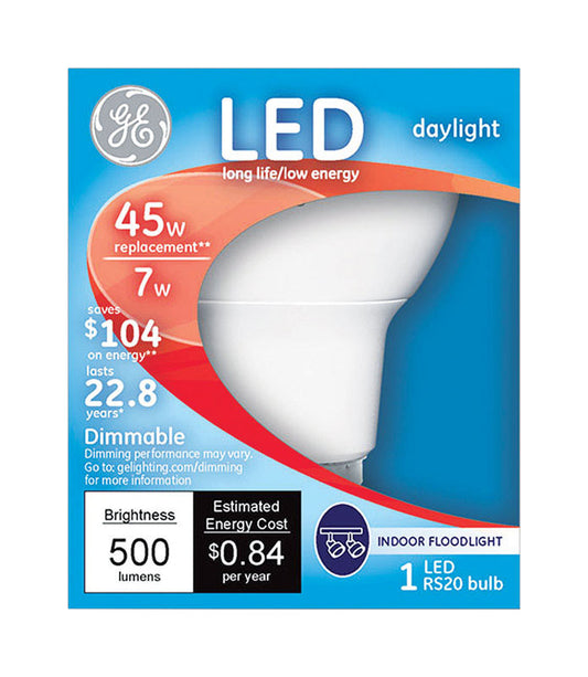 GE  R20  E26 (Medium)  LED Bulb  Daylight  45 Watt Equivalence 1 pk