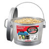 Behrens 4 gal Galvanized Steel Garbage Can Lid Included Animal Proof/Animal Resistant