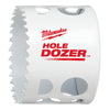 Milwaukee  Hole Dozer  2-3/8 in. Dia. x 2.6 in. L Bi-Metal  Hole Saw  1/2 in. 1 pc.