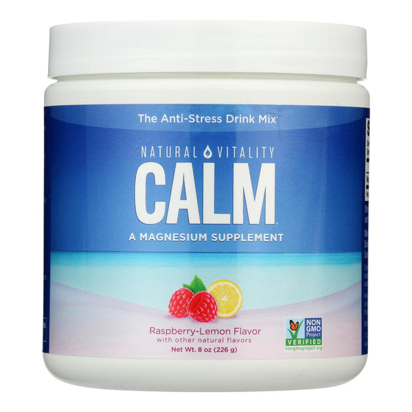 Natural Vitality - Calm Raspberry-lemon - 1 Each 1-8 OZ