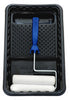 RollerLite White Velvet High Density Foam 6.5 in. W Mini Paint Roller Kit Threaded End