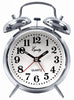 La Crosse Technology Equity 2.25 in. Silver Alarm Clock Analog Battery Operated