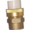 Genova 3/4 in. Male  T X 3/4 in. D Female  Brass Donut Fittings