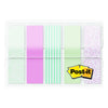 3M Post-it .47 in. W X 1.7 in. L Assorted Standard Flag 1 pad