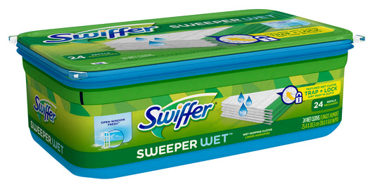 Swiffer 35155 Swiffer® Sweeper Wet™ Open Window Fresh  Refills 24 Count