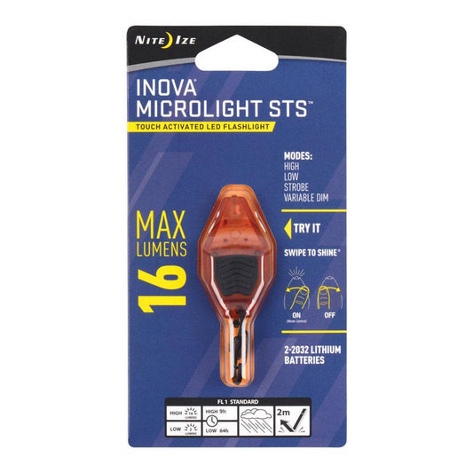 Nite Ize INOVA 16 lumens Orange LED Micro Light CR2016 Battery (Pack of 6)